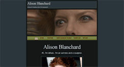 Desktop Screenshot of alisonblanchard.com